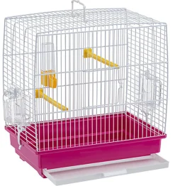 Ferplast - Cage Rekord 1 pour Oiseaux Exotiques - Fuchsia