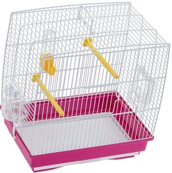 Ferplast - Cage Rekord 1 pour Oiseaux Exotiques - Fuchsia