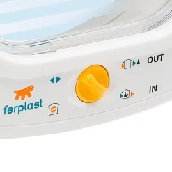 Ferplast - Chatière Swing 9 Set pour Chats - Blanc