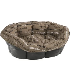 Ferplast - Coussin en Tissu Siesta pour Corbeille Deluxe - Marron