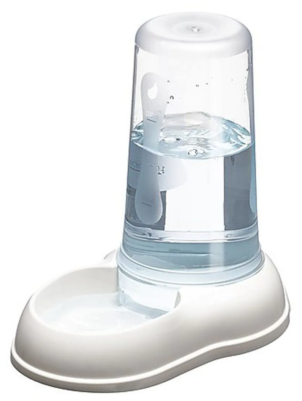 Ferplast - Distributeur Azimut 1500 Eau / Nourriture pour Chiens - Blanc