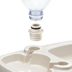 Ferplast - Distributeur Double d Eau et Croquettes Bouteille pour Chiens