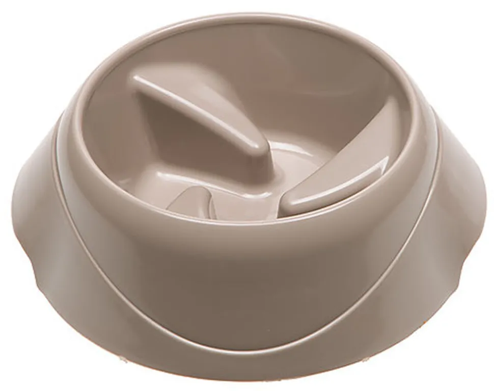 Ferplast - Ecuelle Anti-glouton Magnus Slow Gris - L