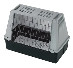 Ferplast - Panier de Transport Atlas Car en Plastique Gris - Mini