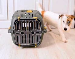 Ferplast - Panier de Transport JET 10 - Gris