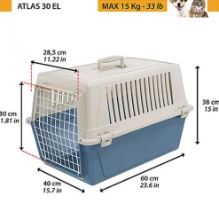 Ferplast - Panier de Transport Atlas 30 EL - Bordeaux