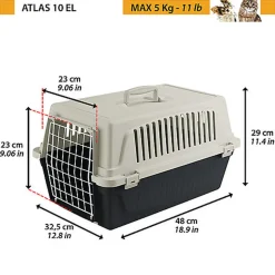 Ferplast - Panier de Transport Atlas 10 EL - Bleu