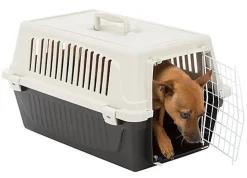 Ferplast - Panier de Transport Atlas 20 EL - Noir/Beige