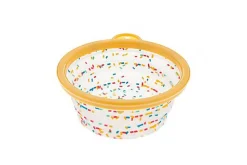 Ferribiella - Bol Confetti en Silicone pour Chiens