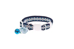 Ferribiella - Collier Anti-Etranglement Iceland pour Chats - Blanc