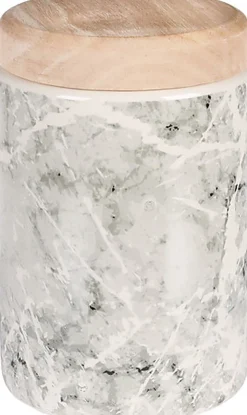 Flamingo - Boîte à Collation Marmi Gris pour Chiens - 11,5x17,5cm