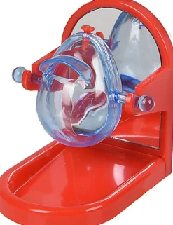 Flamingo - Distributeur de Friandises Hercules pour Oiseaux - 10x7x8cm