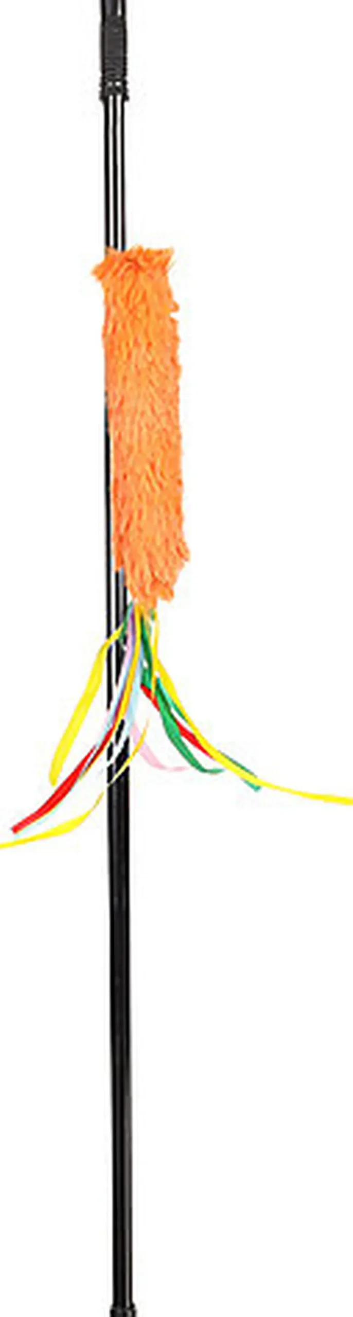 Flamingo - Jouet Emy Canne à Pêche Rubans pour Chats - 46,5cm