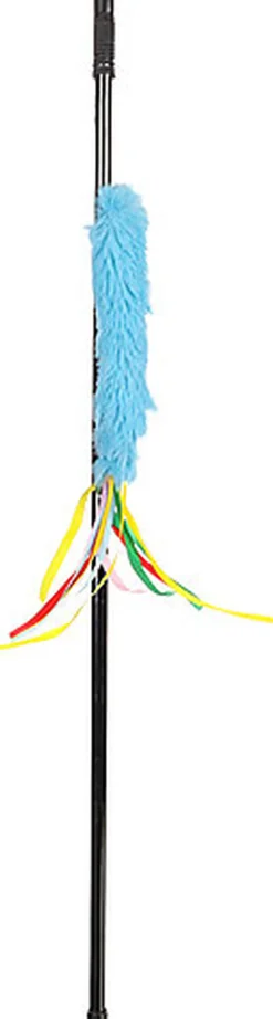 Flamingo - Jouet Emy Canne à Pêche Rubans pour Chats - 46,5cm