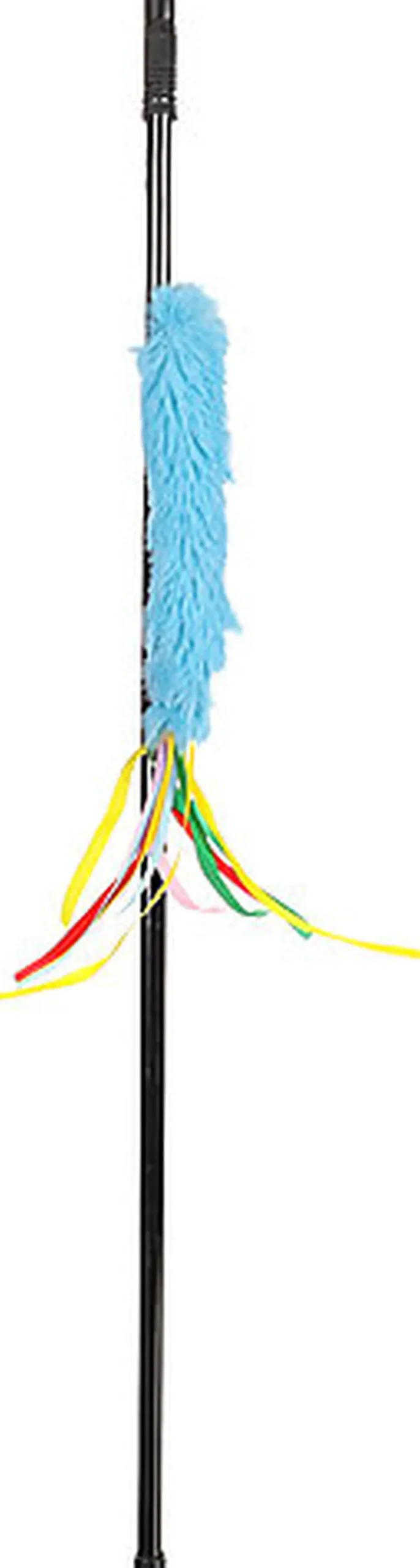 Flamingo - Jouet Emy Canne à Pêche Rubans pour Chats - 46,5cm