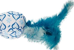 Flamingo - Jouet Ice Balle avec Plumes pour Chats