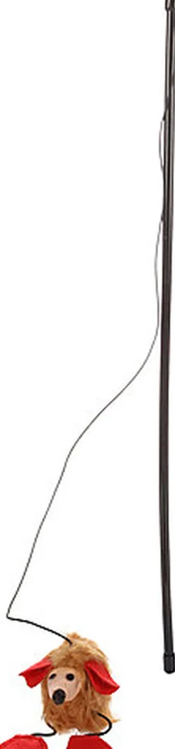 Flamingo - Jouet Lena Canne Hérisson pour Chats - 51cm