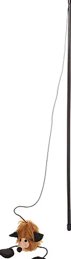 Flamingo - Jouet Lena Canne Hérisson pour Chats - 51cm