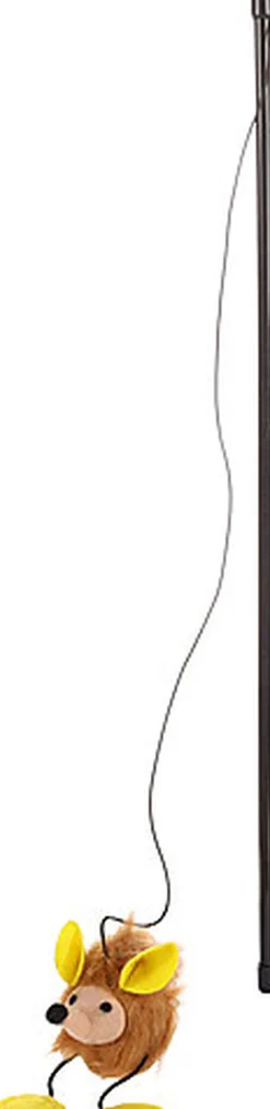 Flamingo - Jouet Lena Canne Hérisson pour Chats - 51cm