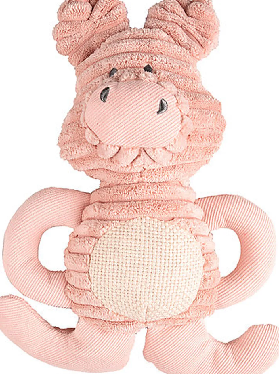 Flamingo - Jouet Peluche Small Dog Cochon Ilva Rose pour Chiens - 23cm