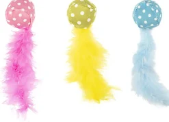 Flamingo - Jouet Polka Balle pour Chats - 4cm