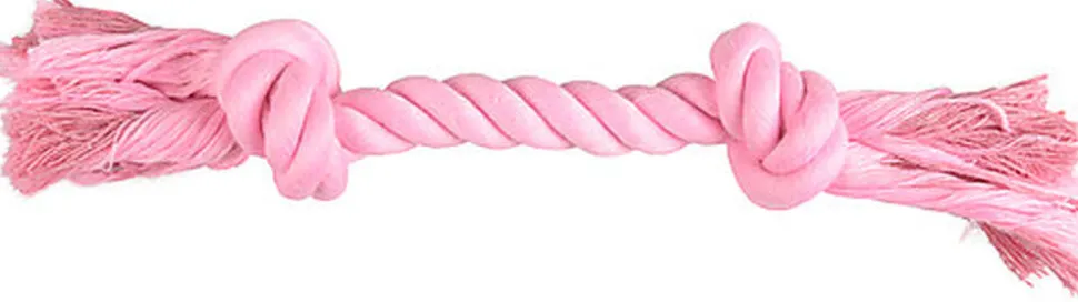 Flamingo - Jouet Small Dog Corde Nouée Izra Rose pour Chiens - 20cm