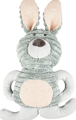 Flamingo - Jouet Small Dog Lapin Ilva Vert pour Chiots - 29cm