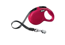 Flexi - Laisse Classic avec Sangle pour Chien - Rouge