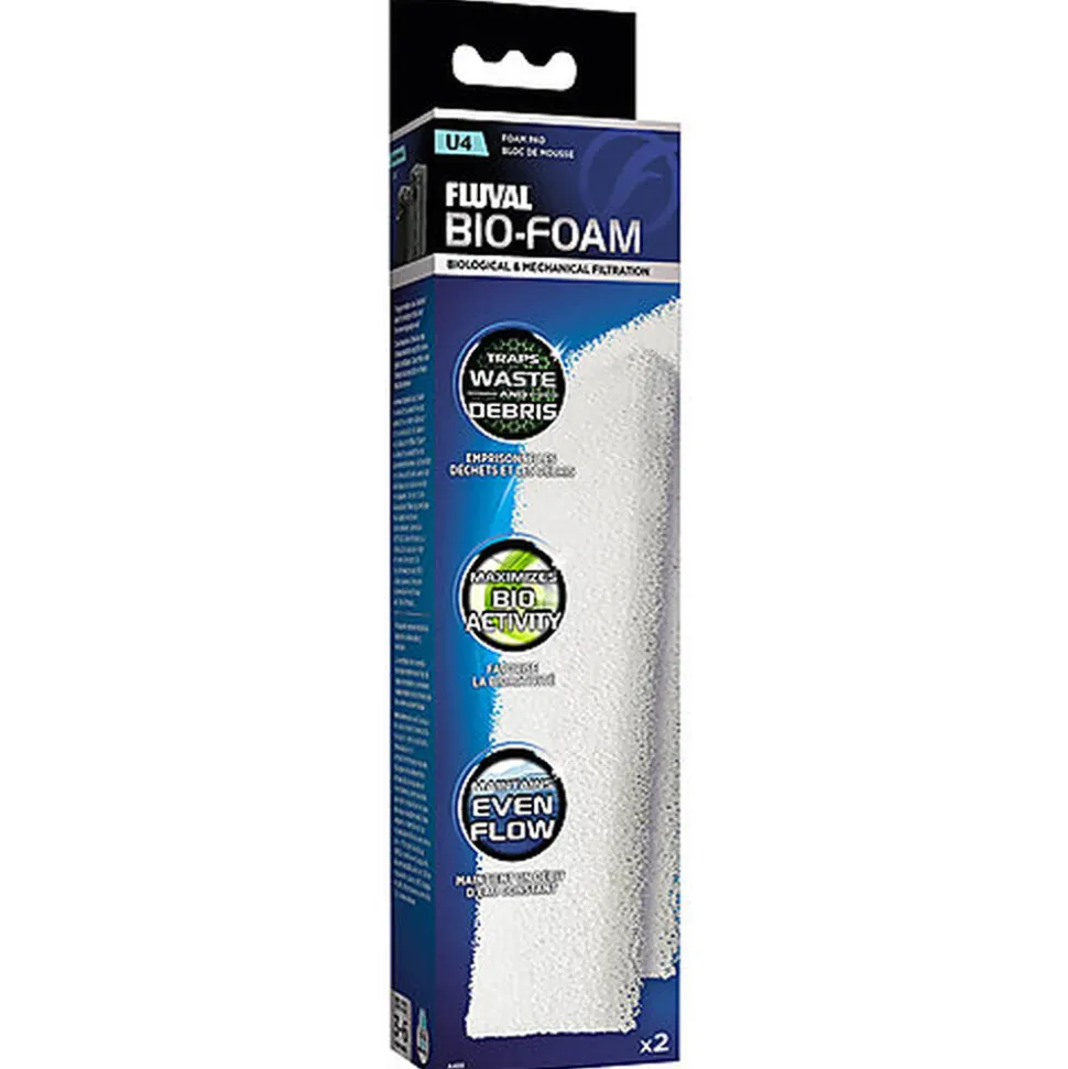 Fluval - Blocs de Mousse Bio-Farm U4 A480 pour Filtre - x2