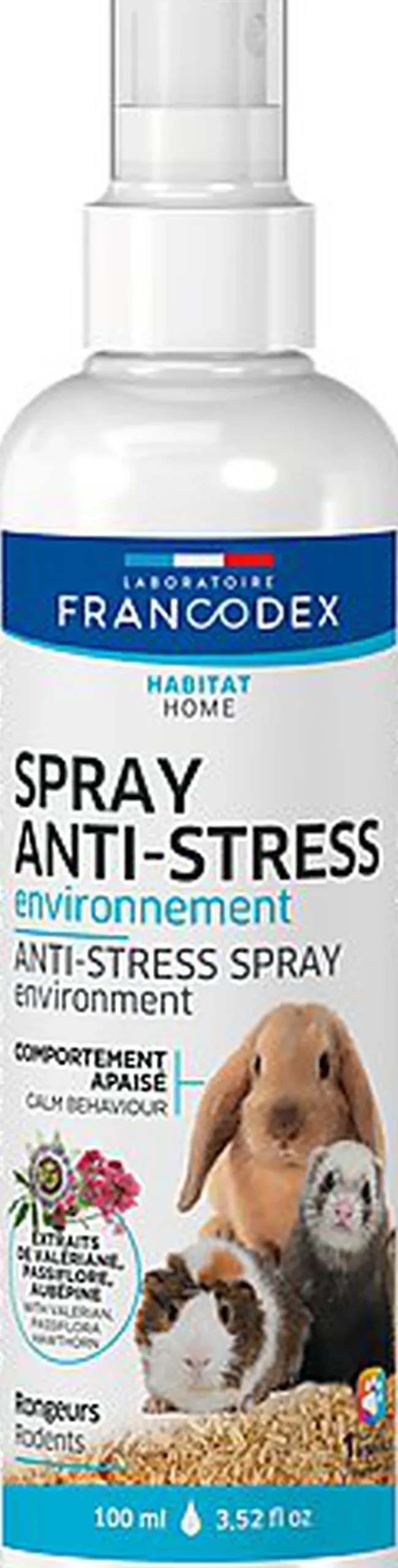Francodex - Spray Anti-Sress pour Rongeurs - 100ml