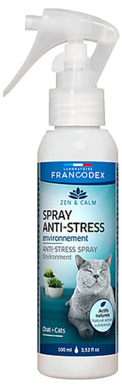 Francodex - Spray Anti-stress Zen&Calm pour Chats - 100ml