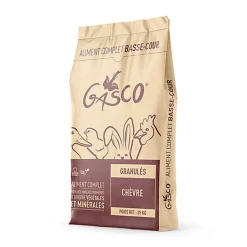 Gasco - Aliment en Granulés pour Chèvre et Moutons - 25Kg