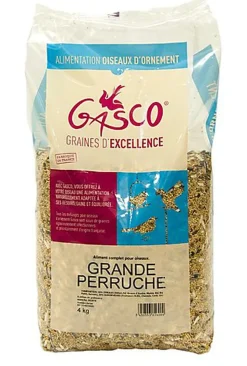 Gasco - Mélange de Graines pour Grandes Perruches - 4Kg