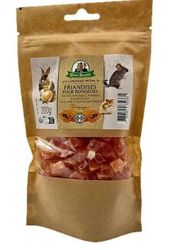 Gasco - Sachet Friandises Papaye pour Rongeur -  200g