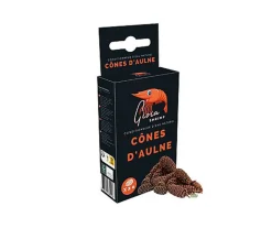 Gioiashrimp - Conditionneur d'Eau Naturel Cônes d'Aulne pour Crevette - x20