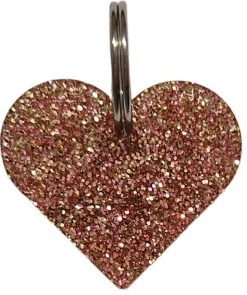 Gotoo - Charm à Cœur Rose pour Chien - M