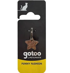 Gotoo - Charm Etoiles à Paillettes pour Chien - S