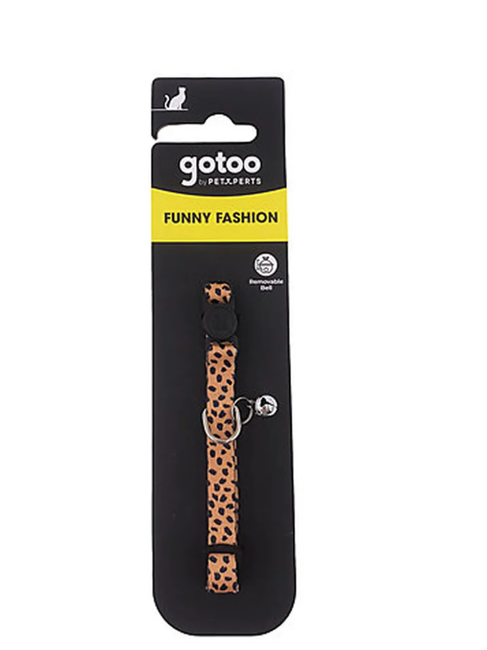 Gotoo - Collier à Motif Marron pour Chat