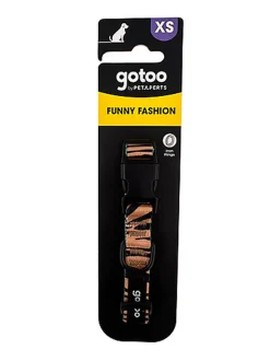 Gotoo - Collier à motifs de Tigre Marron pour Chien
