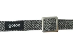 Gotoo - Collier Chevron Gris pour Chien
