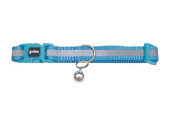 Gotoo - Collier en Nylon Premium Bleu pour Chat