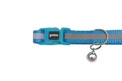 Gotoo - Collier en Nylon Premium Bleu pour Chat