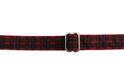 Gotoo - Collier en Tartan Rouge pour chien