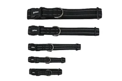 Gotoo - Collier Essentials en Nylon Premium Noir pour Chien