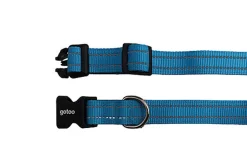 Gotoo - Collier Essentials en Nylon Premium Bleu pour Chien