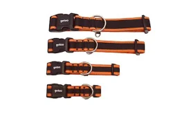 Gotoo - Collier Mesh Orange pour Chien