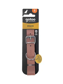 Gotoo - Collier Premium Biotane Marron pour Chien