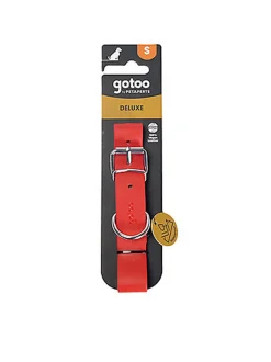 Gotoo - Collier Premium Biotane Rouge pour Chien
