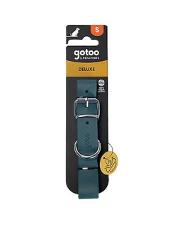 Gotoo - Collier Premium Biotane Vert pour Chien