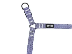 Gotoo - Harnais Chevron Bleu pour Chien